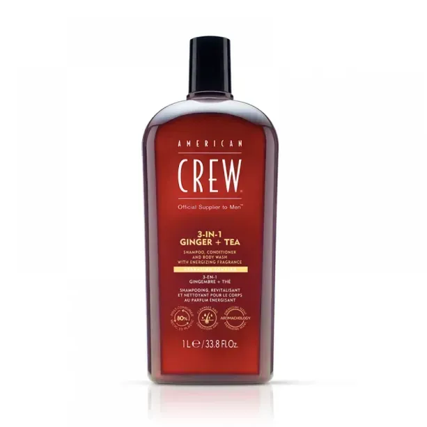 American Crew средство 3 в 1 Ginger Tea Shampoo Conditioner and Body Wash — купить в Украине